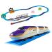  Takara Tommy Plarail объединенный E8 серия ...& Tomica арка . порез комплект ( первый раз привилегия S знак направляющие 3шт.@ имеется ) электропоезд ряд машина игрушка 3 лет и больше 