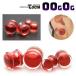 [ в тот же день отгрузка ]00G 0G серьги пирсинги кровь b Lad штекер жидкий штекер жидкий штекер двойной flair отверстие акрил UV повышение 