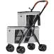 2 шт. собака для коляска домашнее животное Cart собака коляска, выдерживаемая нагрузка 20kg 4 колесо передний колесо 360° вращение безопасность оборудование есть собака Cart, сборка простой легкий маленький размер собака средний собака . собака уход для собака Cart 