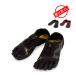 ビブラム Vibram ファイブフィンガーズ レディース KSO EVO 14W0701 Black ブラック Womens 5本指 シューズ ベアフット靴 トレーニング