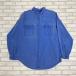 [ б/у одежда ]patagonia( Patagonia ) популярный бренд USED. с карманом голубой рубашка 100% хлопок XL размер 