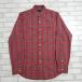  Ralph Lauren long sleeve shirt check old clothes red series multicolor M size RALPH LAUREN