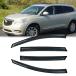 ¹͢ʡDeebior 4pcs Outside Mount Style Dark Smoke Window Rain Guards D