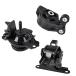 ¹͢ʡJDMON 3Pcs Engine Motor & Transmission Mount Kit Replacement for