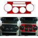 ¹͢ʡReal Quality Soft Carbon Fiber Center Console AC Buttons Control