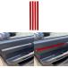 ¹͢ʡReal Quality Soft Carbon Fiber Inner Door Panel Sides Trim Strip
