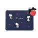 * Snoopy Heart темно-синий * герой катушка чехол для пропуска герой чехол для пропуска катушка имеется симпатичный чехол для пропуска чехол для проездного билета 