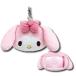 * My Melody * герой лицо катушка чехол для пропуска чехол для пропуска герой катушка имеется чехол для проездного билета IC карта катушка имеется чехол для пропуска 