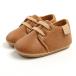 * темно-коричневый * 11cm * casual Flat формальная обувь Bay Be легкий пинетки младенец First обувь 