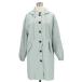 * голубой * one размер Mod's Coat женский почтовый заказ легкий внешний пальто красивый . длинный casual защищающий от холода зима осень-зима весна капот 