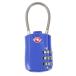 * голубой * dial тип TSA блокировка lylk061 TSA dial тип wire lock юг столица таблеток тросик ключ ключ блокировка TSA блокировка 3 колонка 3keta