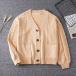 * бежевый * S * school кардиган pk405 school кардиган школьный свитер вязаный кардиган свитер 