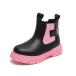 * черный × розовый * 28(18cm) * Kids casual ботинки pmyshoes551a короткие сапоги Kids ботинки ребенок ботинки ребенок обувь ребенок обувь 