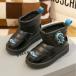 * черный * 32(19.5cm) * Kids casual ботинки pmyshoes565 короткие сапоги Kids ботинки ребенок ботинки ребенок обувь ребенок обувь Short 