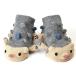 *. .... серый * XS(9-12cm) детские носки почтовый заказ носки еж еж .. лев ......resa- Panda ..