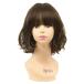 * TSG/ жаростойкий шелковый серый ju*plisila все парик roli pop wave Bob A-705 PRISILAplisila Short полный парик 