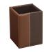 * двухцветный Brown очки подставка модный почтовый заказ очки установить очки подставка мульти- подставка очки класть квадратное простой кожзаменитель очки .