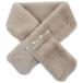 * BEIGE * жемчуг линия мех пелерина пелерина женский мех Mini muffler muffler воротник наматывать шея наматывать жемчуг есть жемчуг мягкий 