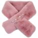 * PINK * жемчуг линия мех пелерина пелерина женский мех Mini muffler muffler воротник наматывать шея наматывать жемчуг есть жемчуг мягкий 
