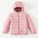 * лиловый * 120CM * пуховик Kids осень-зима упаковочный пакет имеется secoat220902 пуховик Kids длинный рукав упаковочный пакет имеется одноцветный с капюшоном .