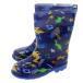 * Dinosaur × голубой * 19 см влагостойкая обувь Kids почтовый заказ девочка мужчина сапоги модный симпатичный .. посещение школы уход за детьми . детский сад ученик начальной школы женщина 