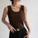 * темно-коричневый * S * майка внутренний женский модный tkop8637 майка женский внутренний топ 