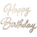 * бежевый * из дерева письмо баннер Happy Birthday письмо баннер из дерева младенец день рождения баннер украшение Galland месяц . фото день рождения 