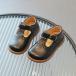 * черный * 30( примерно 18cm) * T туфли с ремешками baby Kids обувь ykmmgzv725 T туфли с ремешками обувь обувь обувь 