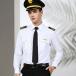 * длинный рукав ( самолет .) * 42(3XL) * Pilot рубашка форма костюмированная игра самолет . Pilot рубашка костюмированная игра Pilot рубашка 