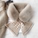 * бежевый *.... пелерина осень-зима ysti5302 мех пелерина muffler Short muffler защита горла "neck warmer" шарф снуд 