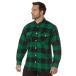Rothco толстый проверка .. рисунок фланель рубашка XX Large Green Extra Heavyweight Bra параллель импортные товары 