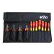 Wiha 32986 Insulated Industrial Pliers/Drivers Set in Roll Out Po ¹͢