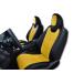  Chevrolet Camaro for imitation leather custom Fit front seat cover Camaro1013.Black/Yellow Iggee 20 parallel imported goods 