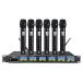 PRORECK MX66 6 Channel UHF Wireless Microphone System with 6 Han ¹͢