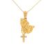 14 Kɵȵӡ㡼ڥȥͥå쥹 CaliRoseJewelry 14k Yellow Gold ¹͢