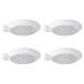 Solus 155FM LT12W WH 4PK Ceiling Surface Mount Indoor Light Fixt ¹͢