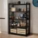 Chnnmbrn Kitchen Bakers Rack,5 Tier Utility Storage Shelf with 5 ¹͢