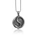 BySilverStone Jewelry Ying Yang and Dragon Unusual Necklace, Oxi ¹͢