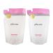 [2個セット]plus eau プリュスオー メルティシャンプー トリートメント 詰替え 350ml レフィル ホワイトフローラル&amp;ペアーの香り [ギフトラッピング対応]