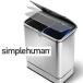 simplehumanrek язык gyula- сенсор can утилизация la-48L(24L+24L) номер товара ST2002( мусорная корзина ) подарок, простой hyu- man 