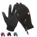 [ smartphone correspondence * reverse side nappy ] cycle gloves men's lady's man and woman use glove all finger cycling bicycle protection against cold thick slip prevention attaching outdoor 
