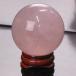[ one point thing 44mm sphere ] rose quartz circle sphere crystal sphere lamp body circle sphere sphere lamp raw ore Ball large sphere rose quartz. crystal . except . ornament .. for amulet Power Stone 