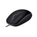 Logicool(���W�N�[��) �L�� �É� �}�E�X M110snBK ���E�Ώ̌^ USB �ȒP�ڑ� M110 �u���b�N �������K�i