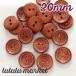 �E�b�h�{�^�� 20mm 100�i�X�e�b�`�E�u���E���j ab-382c