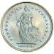  Швейцария 1991 год 1/2 franc белый медная монета Helvetia 1991 Swiss 22 star 1/2 franc