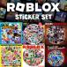 ROBLOX стикер 50 шт. комплект PVC водонепроницаемый наклейка все 7 название ro блок s Rainbow f линзы Dan ti-z world ужасы герои игр 