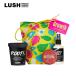 LUSH Glo незначительный уход за волосами gif мусор официальный 