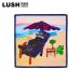  День отца подарок LUSH пляж Badger no ловушка Knot wrap furoshiki 50cm упаковка gif мусор официальный 