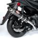 [ внутренний производитель HMS производства ] Yamaha Cygnus grif .s соответствует (8BJ-SEJ4J) MARK4 muffler нержавеющая сталь черный глушитель custom детали Cygnus местного производства 
