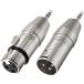 Xiatiaosann XLR мужской - 3.5mm мужской TRS адаптор &amp; XLR женский - 3.5mm мужской TRS адаптор, мой 